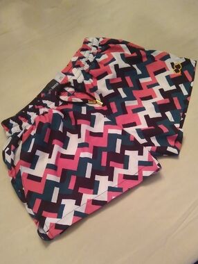 Men's Geo Print Swim Trunks